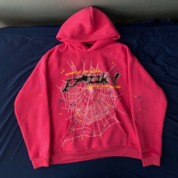 Pink Spider Hoodie